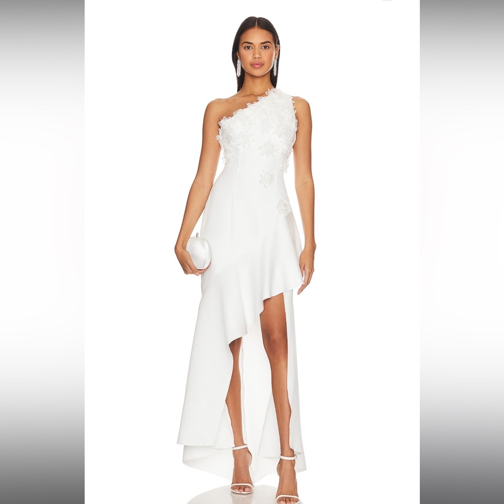 Elliatt Tahlia Gown in Ivory Dress from Revolve